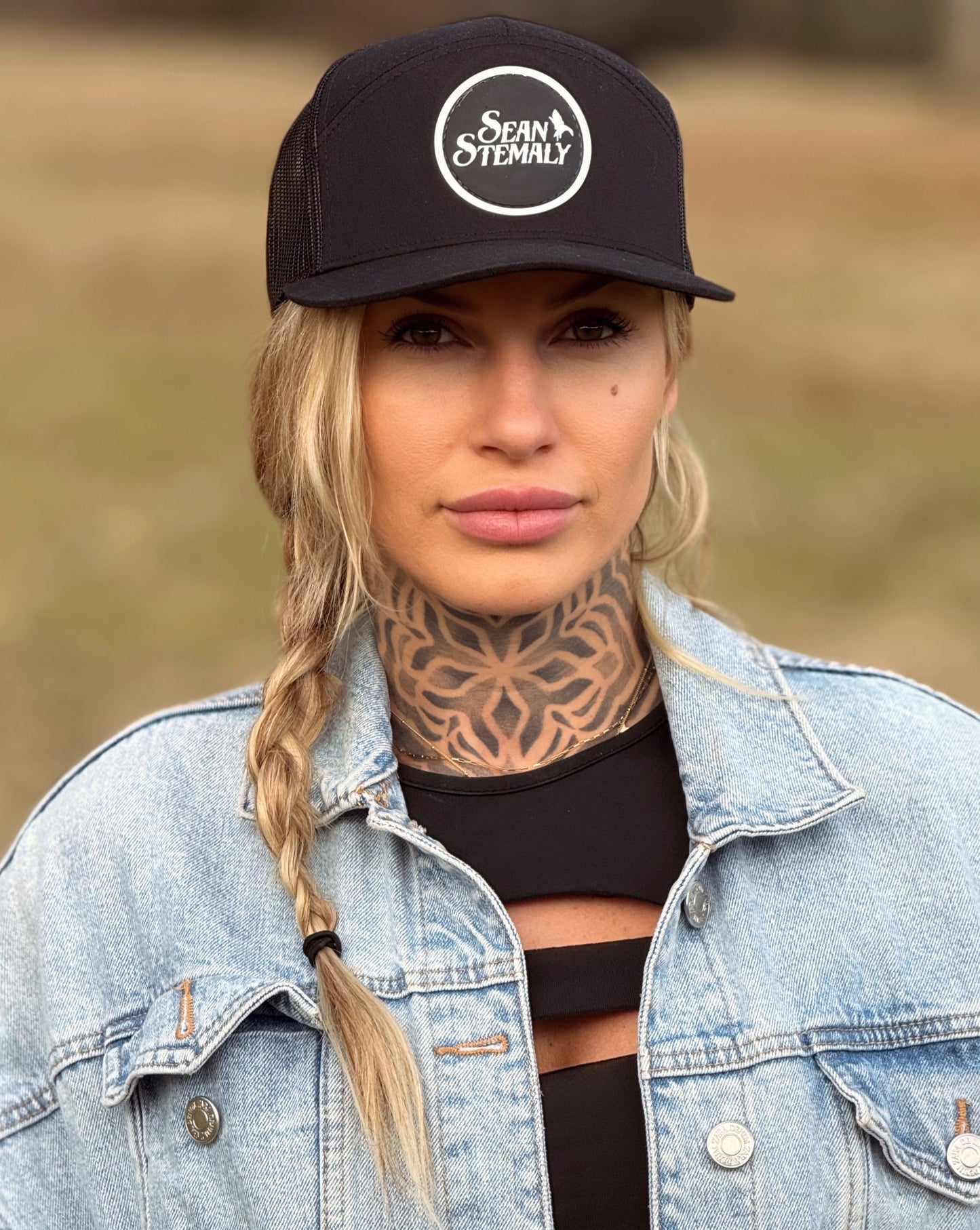 Sean Stemaly 7 Panel Logo Hat